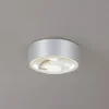 Lindby LED-downlight Siaka, grå, metal, Ø 5 cm, IP65