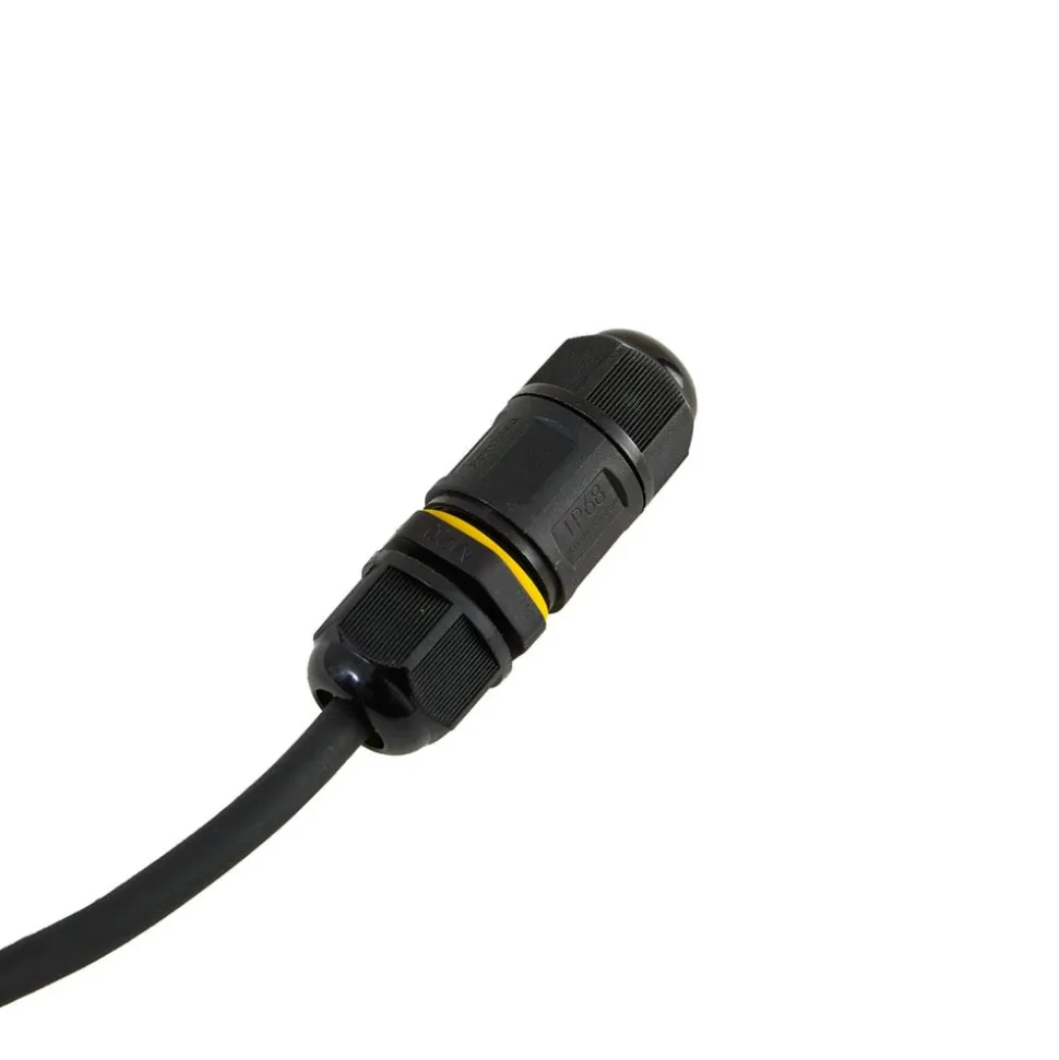 Lindby LED-gadelampe Lonete, højde 65 cm, antracit, IP65