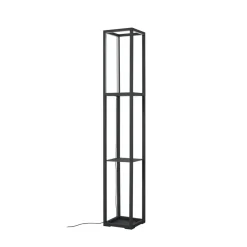 Lindby LED-gulvlampe Birta, stående, reol, højde 155 cm