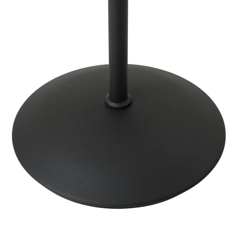 Lindby LED-gulvlampe Elvyn, sort, justerbar