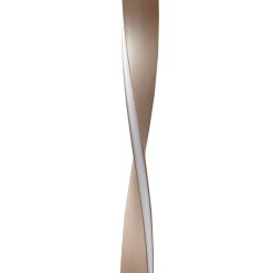 Lindby LED-gulvlampe Jaren, sort/brun, 114 cm, CCT