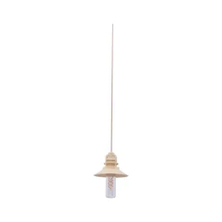 Lindby LED-hængelampe Raul, beige, aluminium, Ø 15 cm