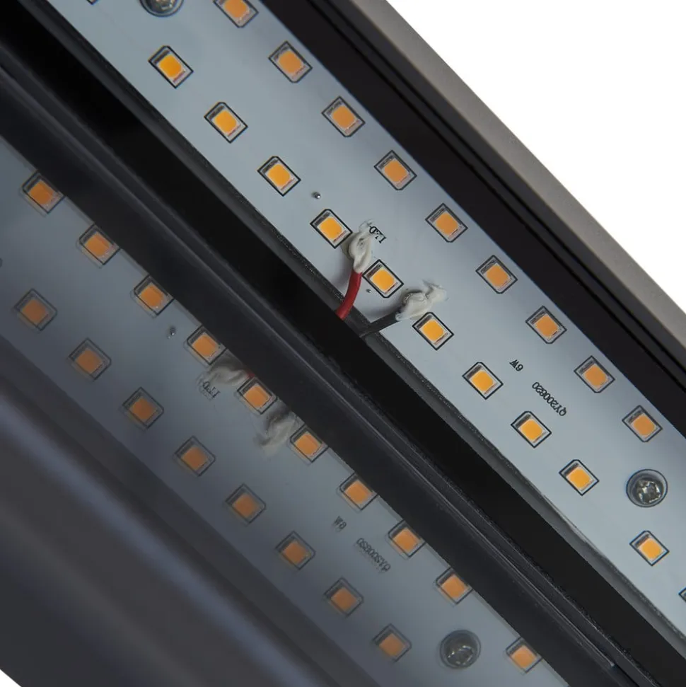 Lindby LED-husnummerlampe Antal, antracit, aluminium