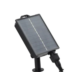 Lindby LED-lampe med jordspyd Syrene, 45 cm, sort, aluminium