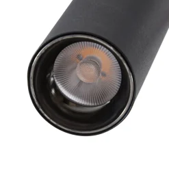 Lindby LED-loftlampe Eldrin, 6 lyskilder, spots, sort