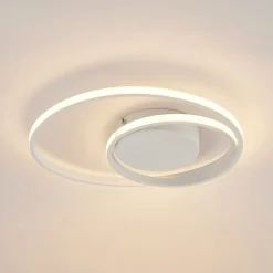 Lindby LED-loftlampe Emisua, hvid, CCT, dæmpbar