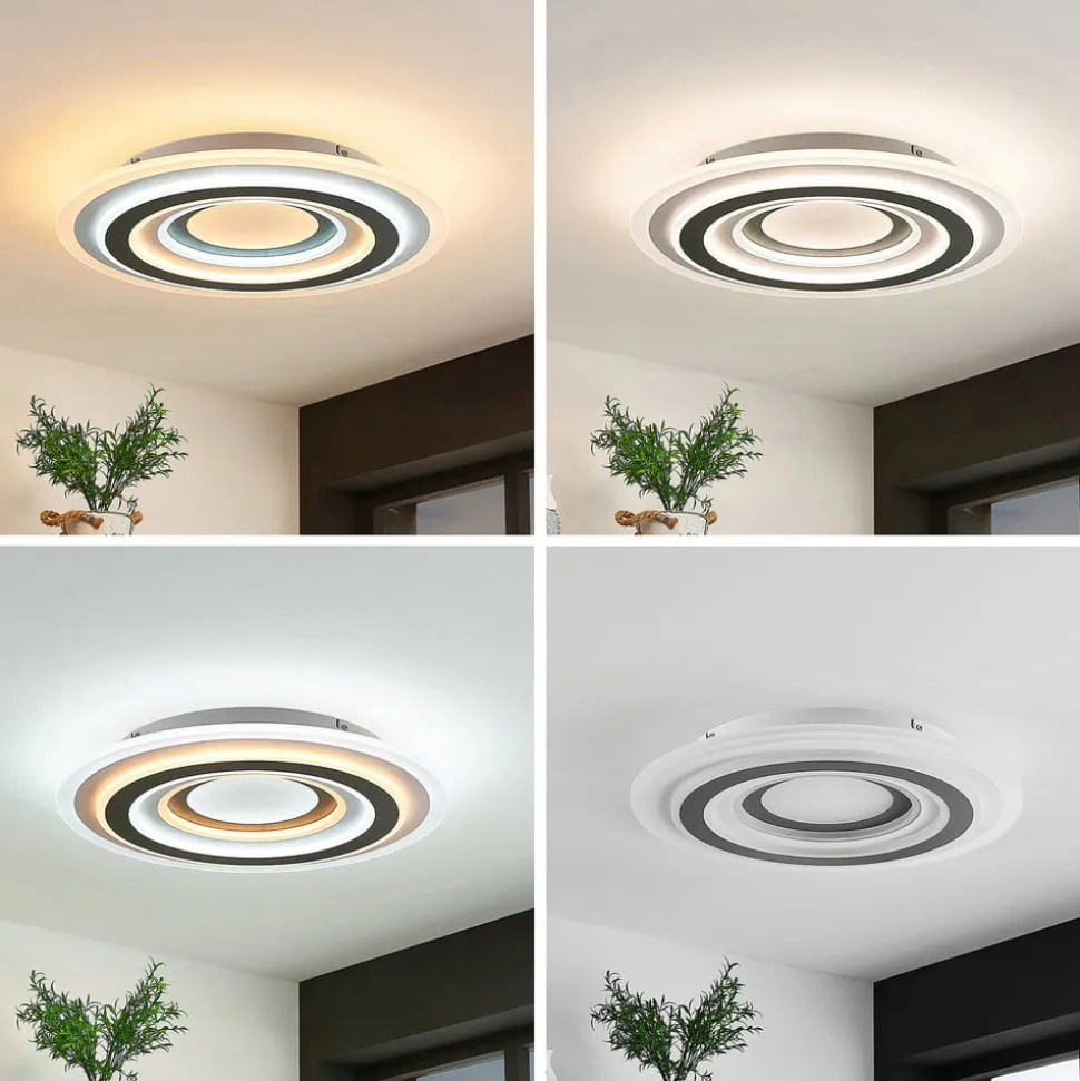 Lindby LED-loftlampe Jazmina, 50 cm, CCT, fjernbetjening
