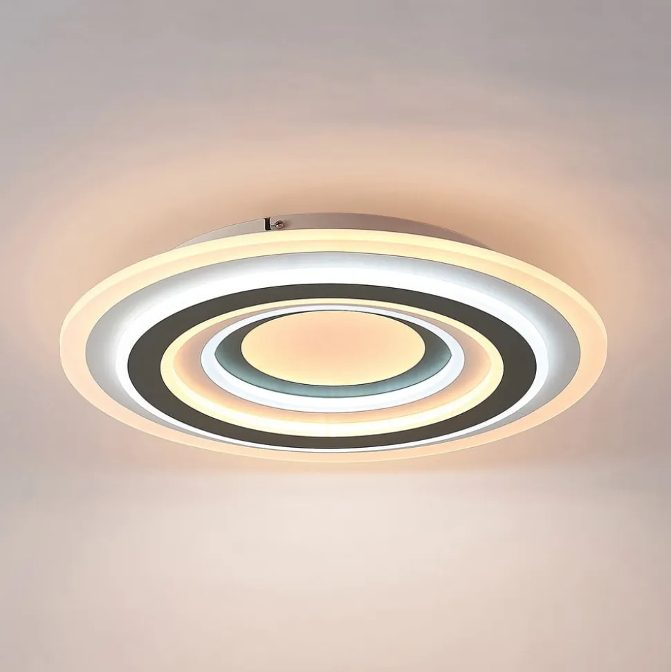 Lindby LED-loftlampe Jazmina, 50 cm, CCT, fjernbetjening