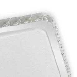 Lindby LED-loftlampe Lorand, krystaller, CCT, fjernbetjening