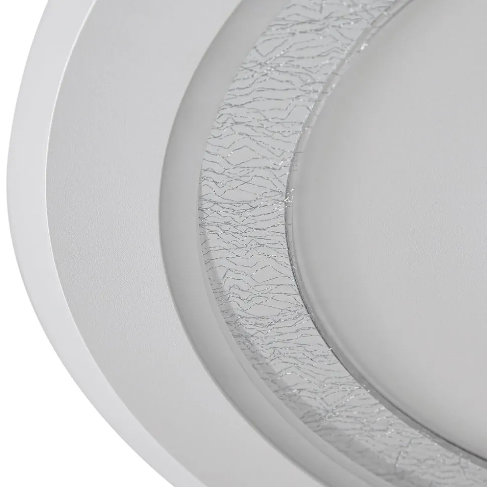 Lindby LED-loftlampe Lorvik, Ø 40 cm, hvid, CCT, dæmpbar