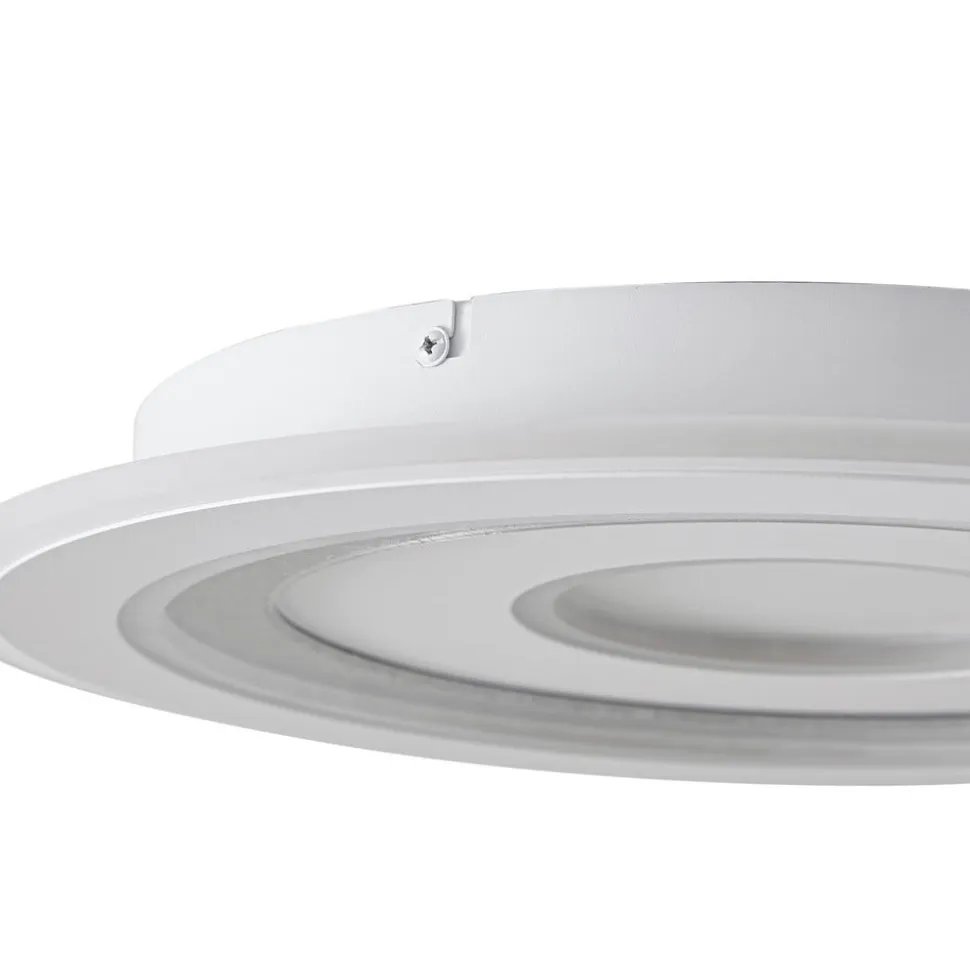 Lindby LED-loftlampe Lorvik, Ø 40 cm, hvid, CCT, dæmpbar