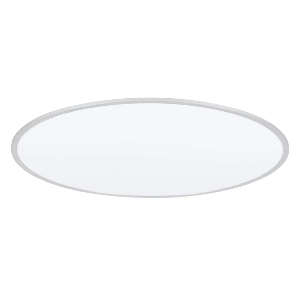 Lindby LED-loftlampe Narima, 4.000 K, Ø 100 cm, sølv