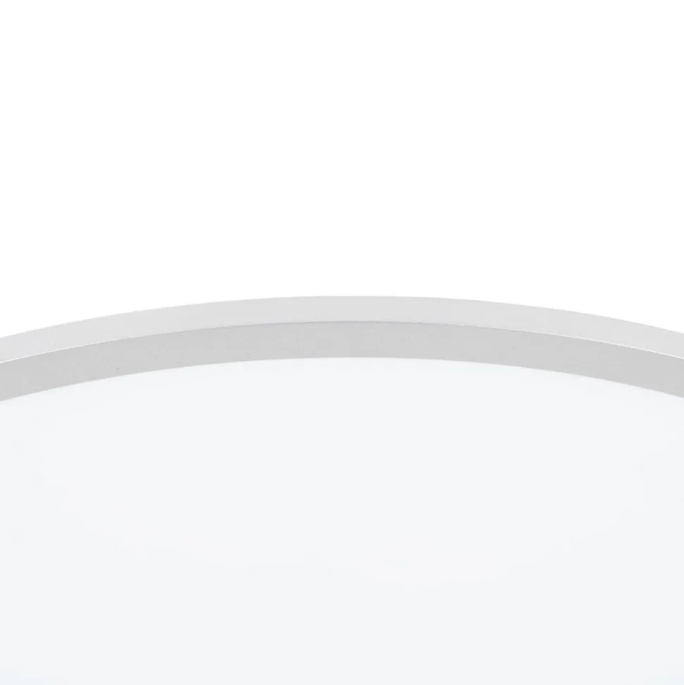 Lindby LED-loftlampe Narima, CCT, Ø 60 cm, sølv