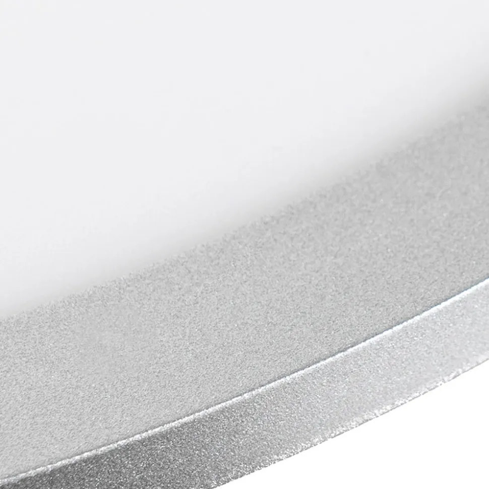 Lindby LED-loftlampe Narima, 4.000 K, Ø 50 cm, sølv