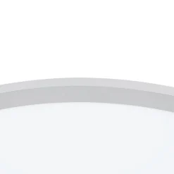 Lindby LED-loftlampe Narima, 4.000 K, Ø 60 cm, sølv