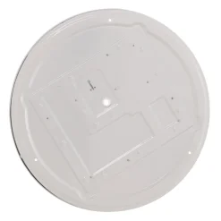 Lindby LED-loftlampe Orbi, 38 cm, blå/hvid, plast