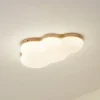 Lindby LED-loftlampe Pilvi, plast, sky, 50 cm