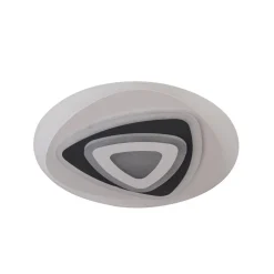 Lindby LED-loftlampe Rebeka, Ø 50 cm, CCT, fjernbetjening