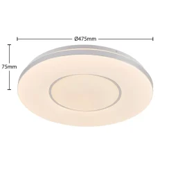Lindby LED-loftlampe Robini, Ø 48 cm, CCT, dæmpbar