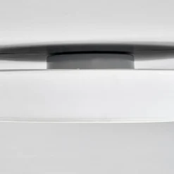 Lindby LED-loftlampe Saira, Ø 50 cm, hvid, tekstil
