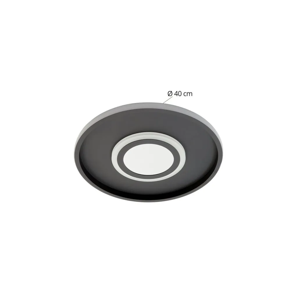 Lindby LED-loftlampe Selian, dæmpbar, Infinity Tunnel