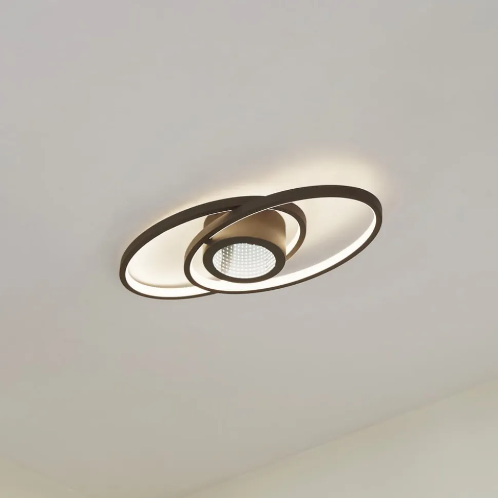 Lindby LED-loftlampe Thalina, 60 cm, dæmpbar, Infinity Tunnel
