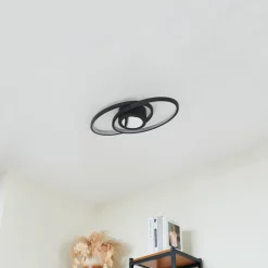 Lindby LED-loftlampe Thalina, 60 cm, dæmpbar, Infinity Tunnel