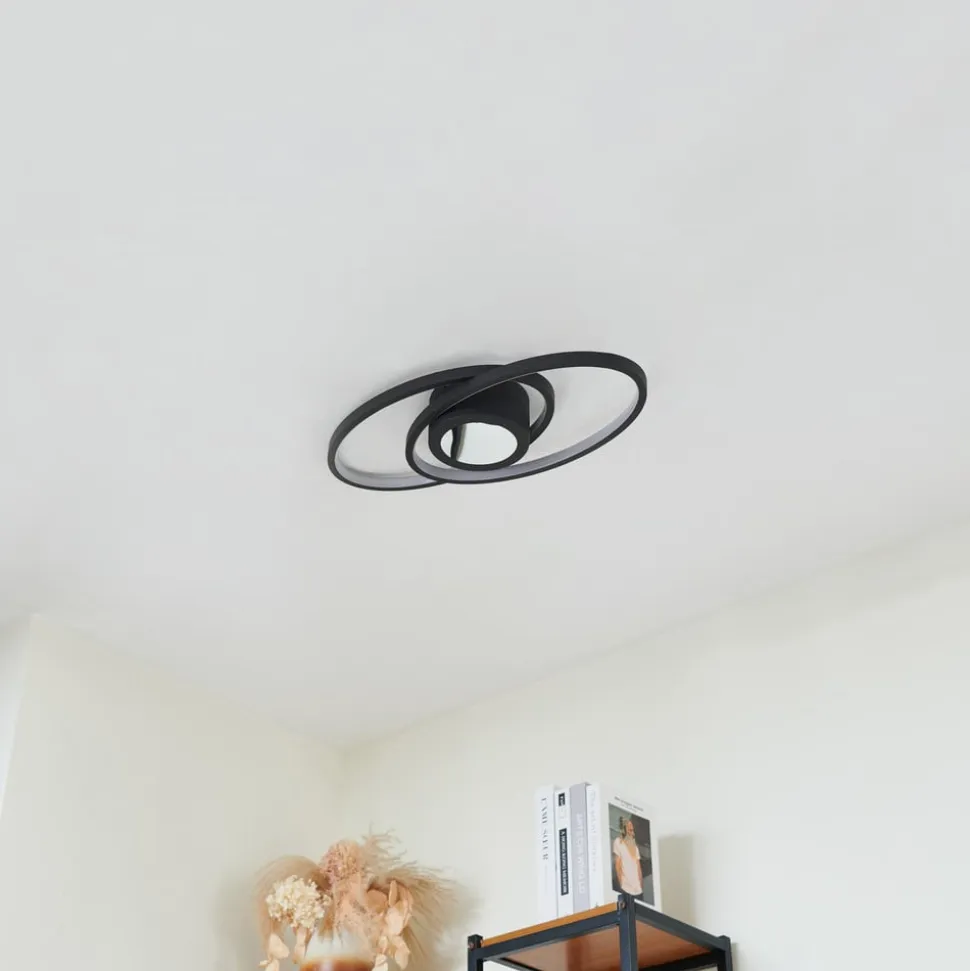 Lindby LED-loftlampe Thalina, 60 cm, dæmpbar, Infinity Tunnel