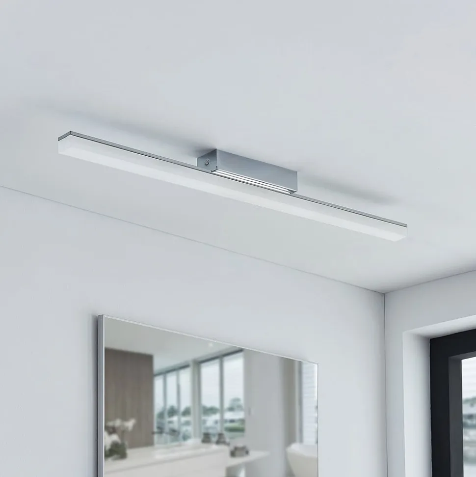 Lindby LED-loftlampe til badeværelset Levke, 75 cm, dæmpbar, IP44