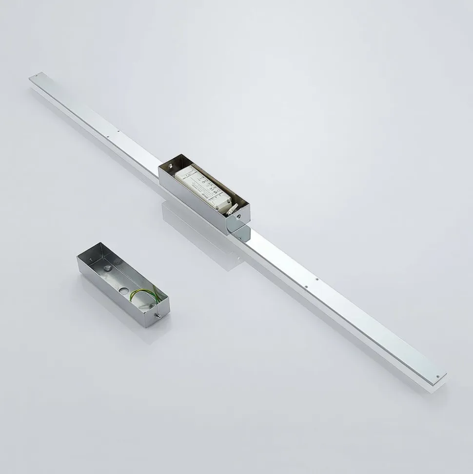 Lindby LED-loftlampe til badeværelset Levke, 116 cm, dæmpbar, IP44