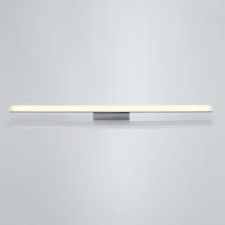 Lindby LED-loftlampe til badeværelset Levke, 100 cm, dæmpbar, IP44