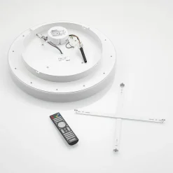 Lindby LED-loftlampe Wikani, hvid, RGB, CCT, dæmpbar