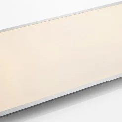 Lindby LED-loftlampe Zento, 120 cm, sølv, 4.000 K