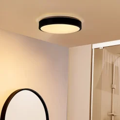 Lindby LED-loftslampe Ashen, 3.000 K. hvid, plast