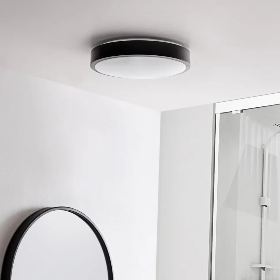 Lindby LED-loftslampe Ashen, 3.000 K. hvid, plast