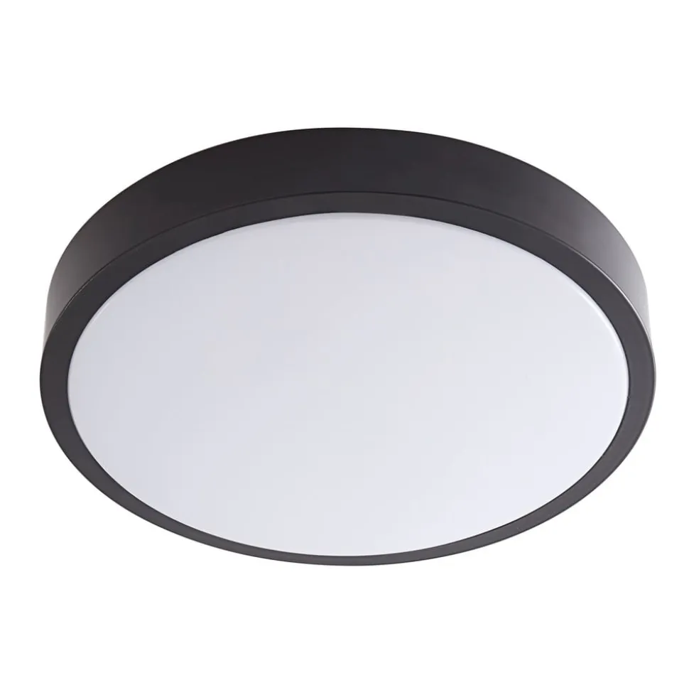 Lindby LED-loftslampe Ashen, 3.000 K. hvid, plast