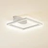 Lindby LED-loftslampe Yulla, hvid