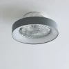 Lindby LED-loftventilator Mace, grå, støjsvag, CCT