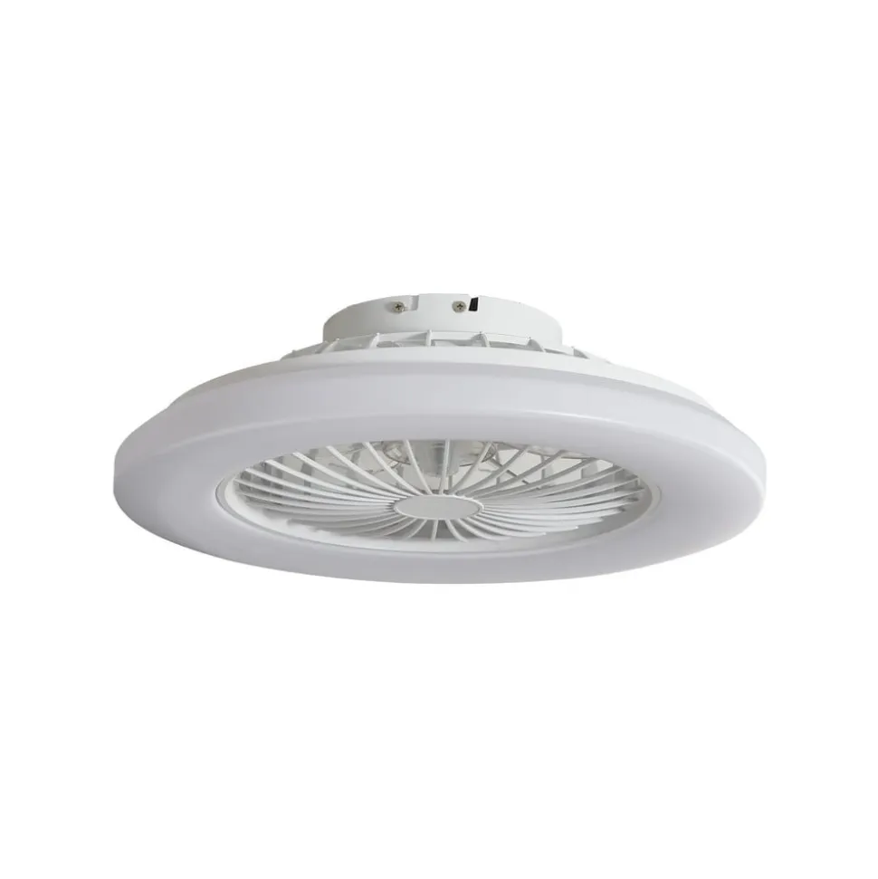 Lindby LED-loftventilator Vedin, DC, støjsvag, Ø 49 cm, CCT