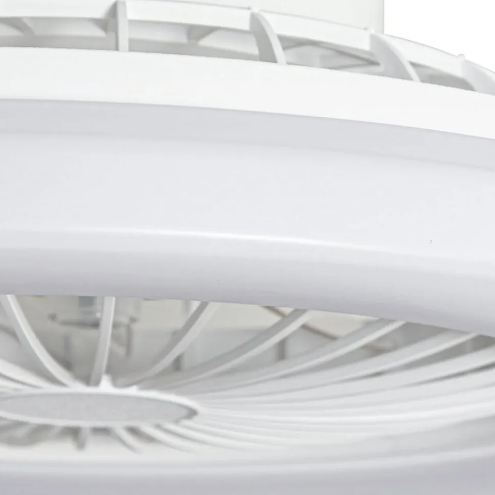 Lindby LED-loftventilator Vedin, DC, støjsvag, Ø 49 cm, CCT