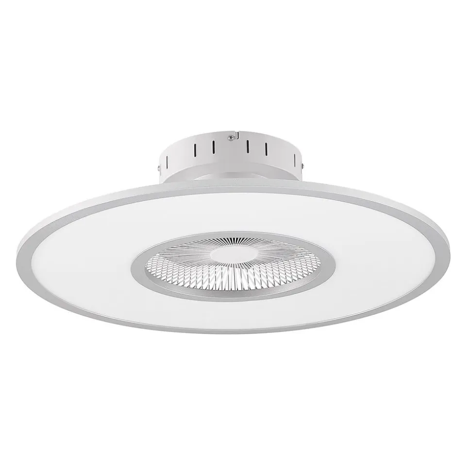 Lindby LED-loftventilator Romea, rund, DC, støjsvag, 60 cm