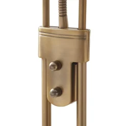 Lindby LED-læselampe Josefin, bronze, læselampe, dæmpbar