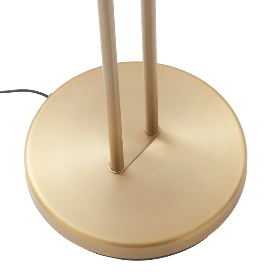 Lindby LED-læselampe Josefin, bronze, læselampe, dæmpbar