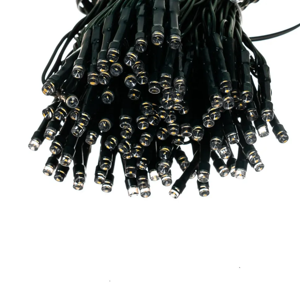 Lindby LED-lyskæde Kaloyan, 200 lys, stik, 2,3 m