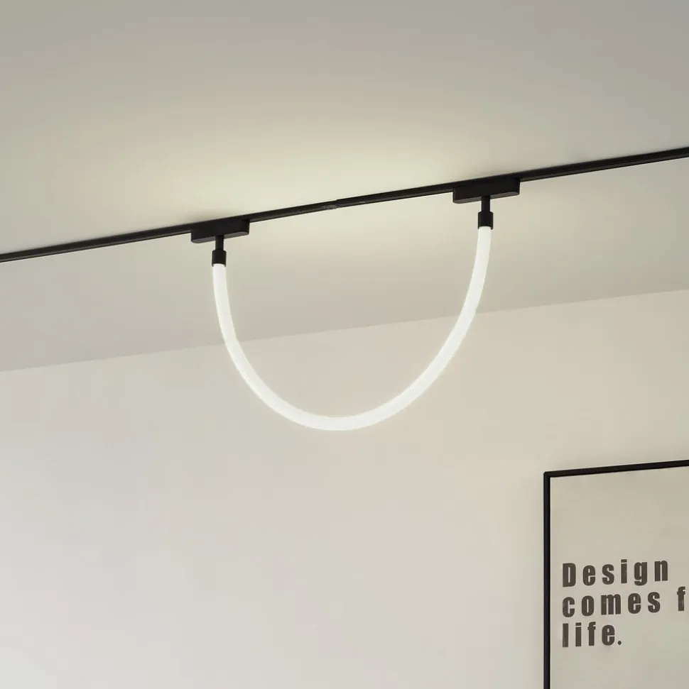 Lindby LED-lysslange Lumaro, længde 100 cm, tekstil, 48V