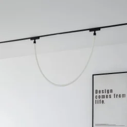 Lindby LED-lysslange Lumaro, længde 150 cm, tekstil, 48V