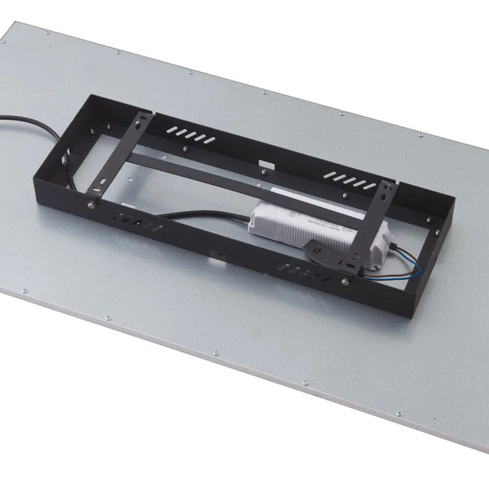 Lindby LED-panel Lamin, hvid, 80 cm, CCT, dæmpbar, fjernbetjening