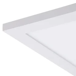 Lindby LED-panel Lamin, hvid, 40 cm, CCT, dæmpbar, fjernbetjening