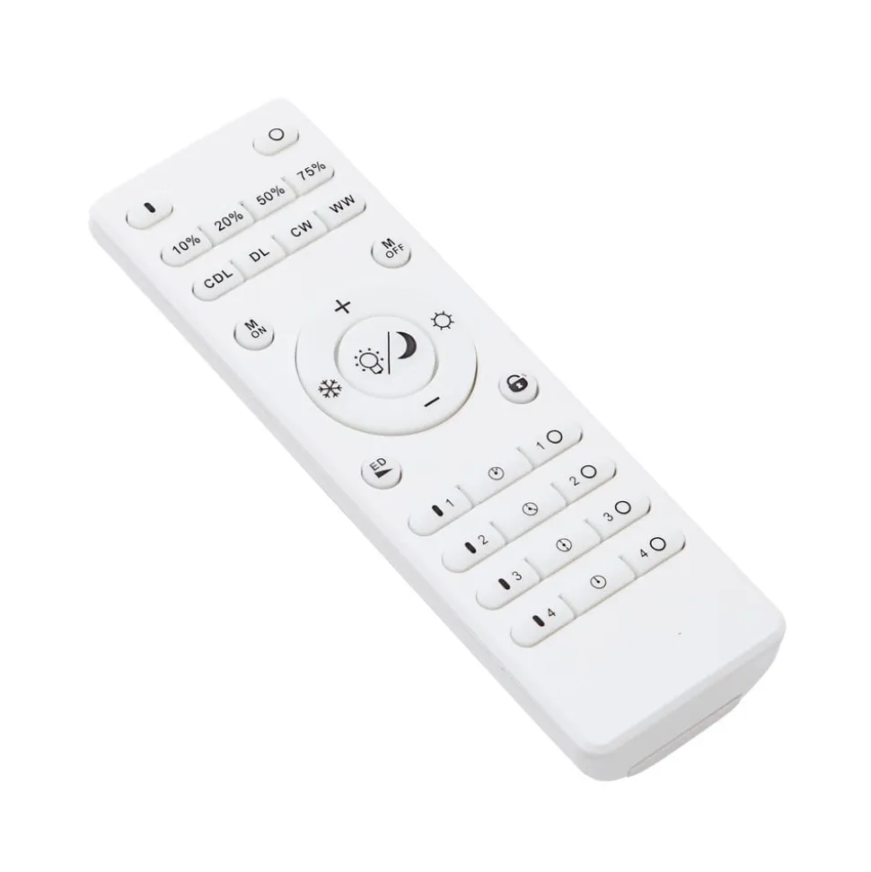 Lindby LED-panel Lamin, hvid, 40 cm, CCT, dæmpbar, fjernbetjening