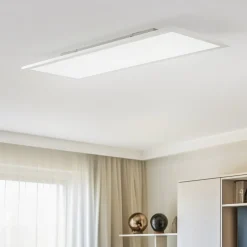 Lindby LED-panel Livel, CCT, 80 cm x 30 cm, fjernbetjening